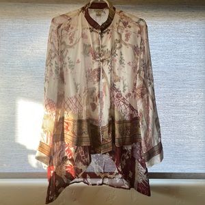 Citron Santa Monica Silk Kimono Jacket